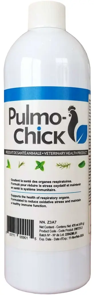 PULMO CHICK BOUTEILLE 470ML (CS 12)