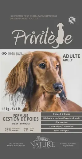 [NAADOGPMW15S] CHIEN GESTION DE POIDS PRIVILEGE